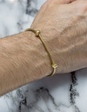 Pulsera Pulso Base 20 cm Oro Sólido 14k