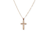 Preciosa Cadena Dije Cristo Para Bebe Bautizo Oro Sólido 14k